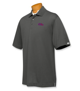 Ole Miss Rebels B&T CB DryTec Championship Polo - Charcoal